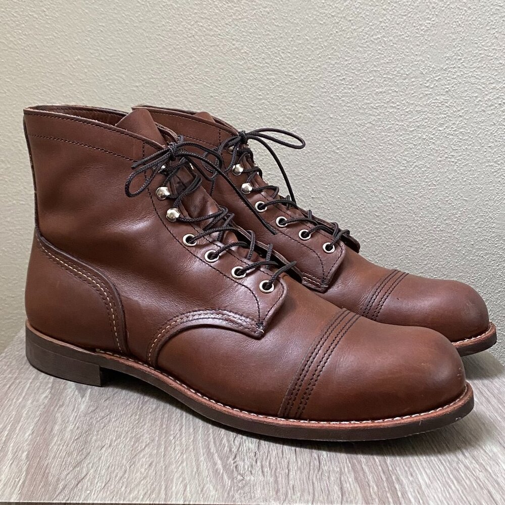 Red Wing Iron Ranger 8111 Amber 13D